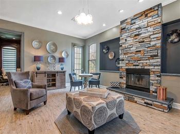 Fireplace seating